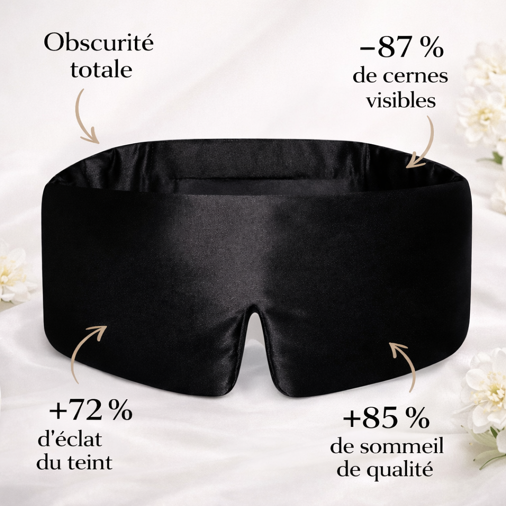 Masque de nuit en soie